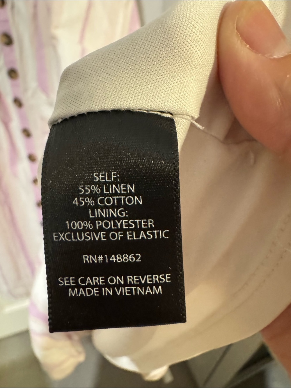 Torrid Pink Stripe Linen Blend Button Front Midi Dress Plus Size 2X - Picture 8 of 9